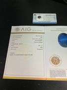 CERTIFIED AND SEALED NATURAL BLUE SAPPHIRE 4.85 CARATS