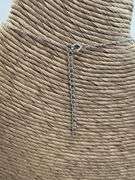 Sterling Silver Rhodium Plated 925 Cross Moissanite Pendant Necklace 16" +2"