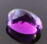 Simply ravishing 43.11ct full violet Brazilian Amethyst