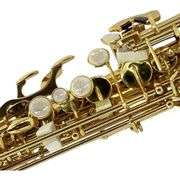 Solid Brass Saxophone with Case & Accessories