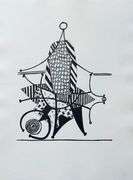 Extremely Collectible Vintage Picasso Woodcut on Paper