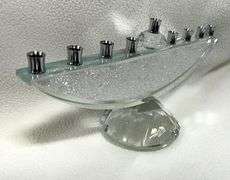 Menorah Candle Holder