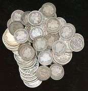 Lot of 58 Assorted Silver Barber Coins