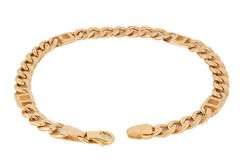 6.0MM Polished Fancy Curb Link Bracelet in 14K