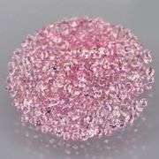 Rare heated only 2ct pink Sapphire set