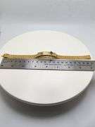 Investment! Gents Signed Italian 18KT Yellow Gold Bracelet with a very fine quality Zambian Emerald 