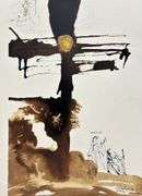 Highly Collectible and Rare Salvador Dali Original Lithograph from the 'Biblia Sacra' Suite