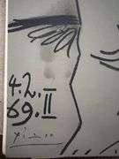 Picasso Au Baiser d'Avignon Lithograph from 1972 Portfolio