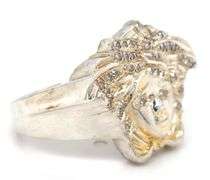 925 Sterling silver Medusa ring