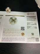 CERTIFIED 18K WHITE AND ROSE GOLD DIAMOND RING