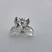 UNIQUE BUTTERFLY SHAPED LAB GROWN DIAMOND 0.54 CARAT