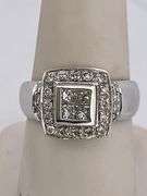 CERTIFIED BRAND NEW 18K WHITE GOLD DIAMOND RING