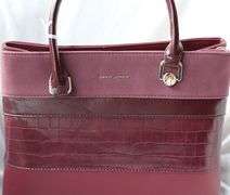 Red Color Designer Bag By David Jones-Paris