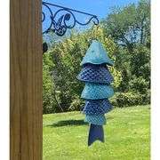 Ceramic Koi Fish Wind Chime