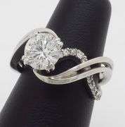Authentic, Certified Solasfera Diamond set in a Mark Schneider Ring