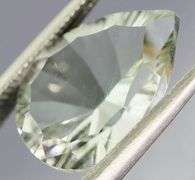 High grade 3.65ct platinum green Amethyst