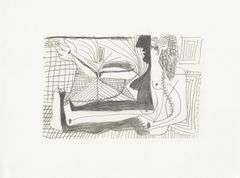 Exclusive Limited Edition Pablo Picasso Lithograph "Le Gout du Bonheur", 1970