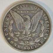 Scarce 1882-CC Morgan Silver Dollar in sharp XF