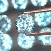 Matched! 15 piece 15.48ct full fire sky blue Topaz set!