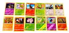 12 Pokémon Hologram Trade Cards