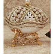 Crown Regal Fabergé with 900 Pearls & Swarovski Crystals