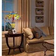Stained Glass Dragonfly Shade Table Lamp