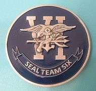 SEAL TEAM SIX CHALLENGE COIN