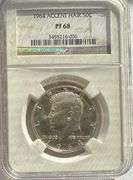 1964 Proof 68 Accented Hair NGC Kennedy Half.