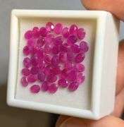 There are designer colors for days in this 9.97ct REAL Ruby set!