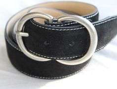 Classy Fine Quality Suede Belt, Made In Italy