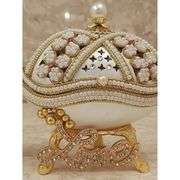 Crown Regal Fabergé with 900 Pearls & Swarovski Crystals
