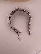 CERTIFIED WHITE GOLD DIAMOND VITAGE / ANTIQUE DIAMOND BRACELET