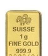 1 Gram Gold Bar Pamp Suisse