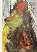 Highly Collectible and Rare Salvador Dali Original Lithograph from the 'Biblia Sacra' Suite