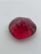 CERTIFIED NATURAL RUBY 2.85 CARAT HEART SHAPE.