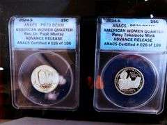 America Women 5 Quarter Set, 2024 Advance Release