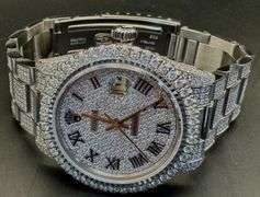 New Custom Iced Out Rolex Datejust 36mm