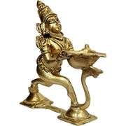 Brass Hanuman Aarti Oil Lamp Solid Brass Diya