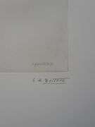 Investment! Very collectable remarkable limited edition Pierre-Auguste Renoir signed in the stone.