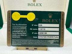 Rolex GMT Master Ⅱ 116710LN 40mm Black Ceramic Bezel Dial Box Papers