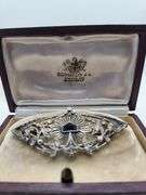 Rare Vintage Platinum & Diamond Brooch