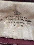 Cabochon Garnet & Diamond Brooch