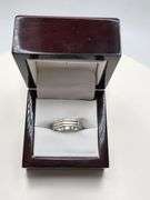 14KT White Gold Band