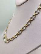 Intricately Designed 18KT Gold Diamond Necklace