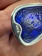 Sterling Silver 925 One of a Kind Dichroic Glass Pendant