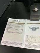 certified brand new NEIL LANE 14K WHITE GOLDnatural diamond engagement ring