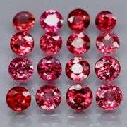 Brilliant 6.12ct violet pink Rhodolite Garnet set