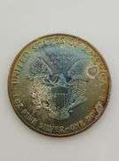 2003 American Silver Eagle, Rainbow Toned