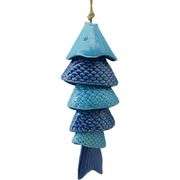 Ceramic Koi Fish Wind Chime