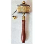 Copper Tibetan Handheld Prayer Wheel